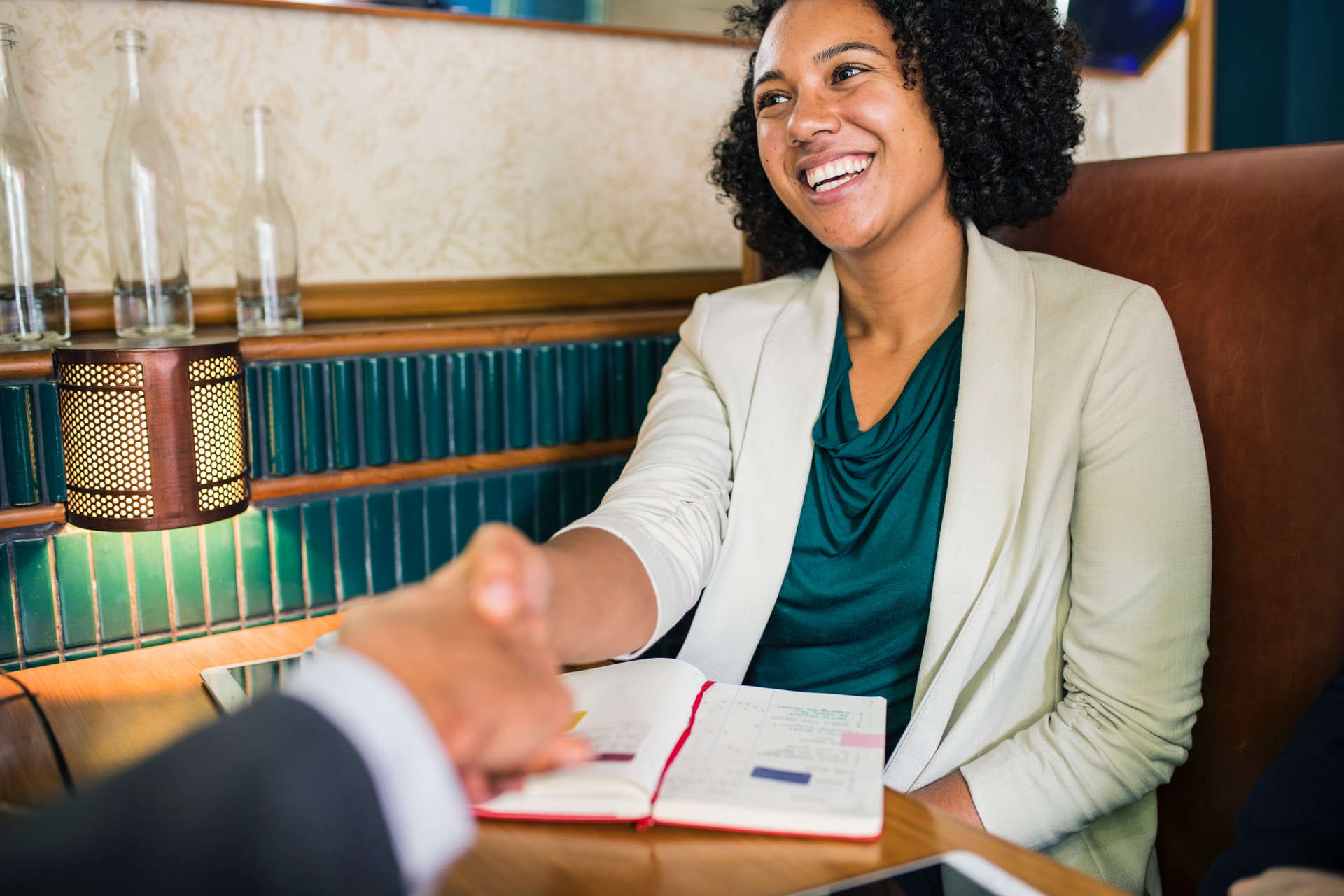 Client agreeing with benefits broker